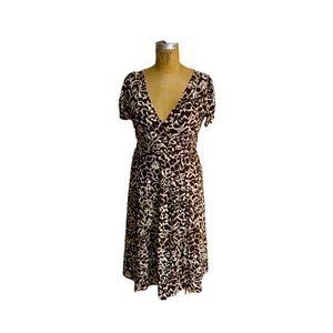 BGBC MAX AZRIA. Print dress